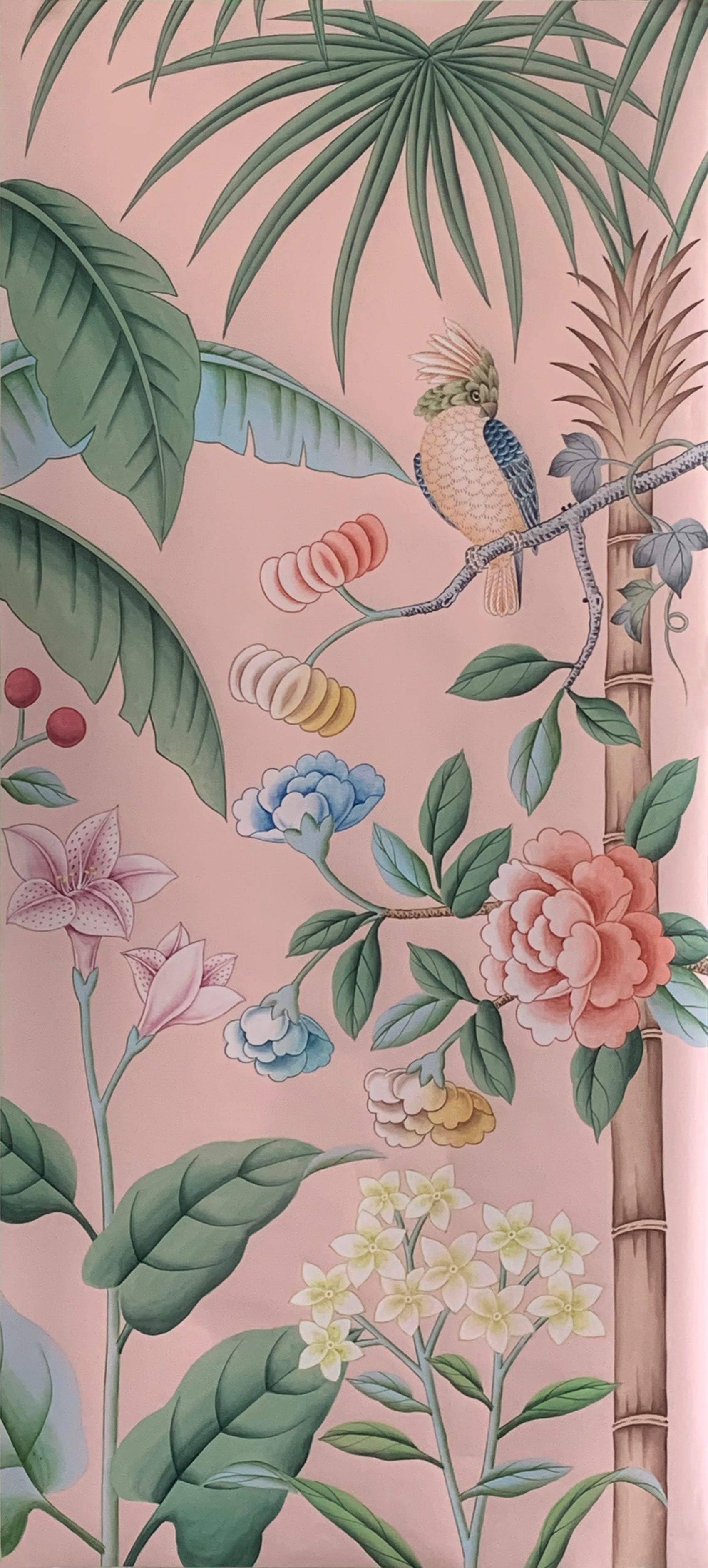 【Tachi-Hina】パトリシア・ウルキオラ tropicalia Tropicalia Hand-Painted Wallpaper | Aqualille
