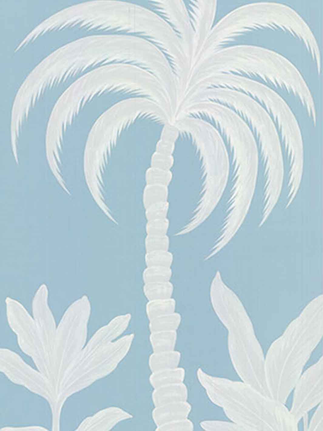 Aqualille Clifton wallpaper in caribbean